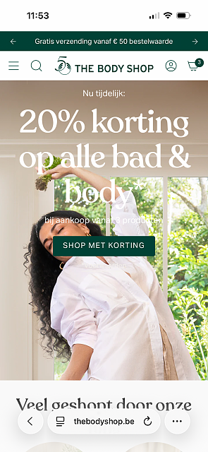 -20% op body en haar