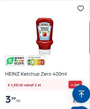 Heinz koude sauzen in promo