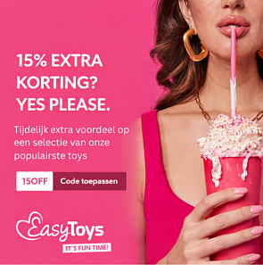 -15% extra op spannende toys 🫦