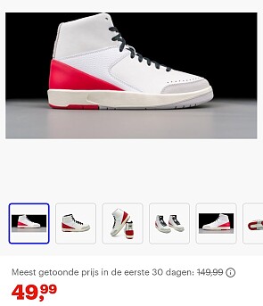 Nike retro sneakers aan 1/3 van de prijs