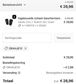 Kortingscode 10% Reballers