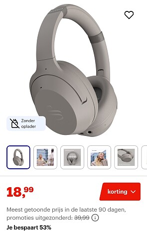 Selencia Urban Play Koptelefoon -53%