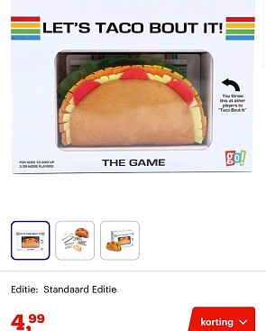 Let's Taco Bout It! Engelstalig Kaartspel