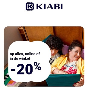 20% korting op alles