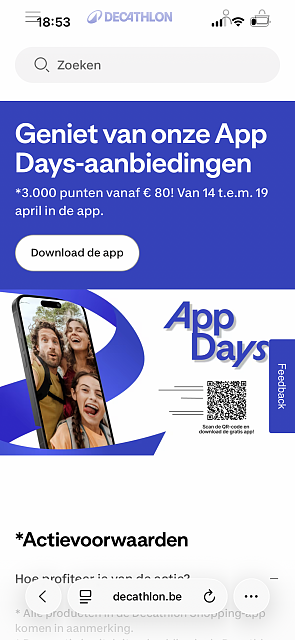 Geniet van onze App Days-aanbiedingen