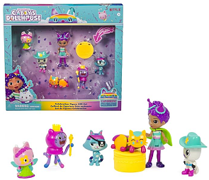 -60% Gabby's dollhouse set met 6 kattenfiguren