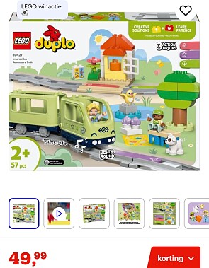 Lego Duplo avonturentrein