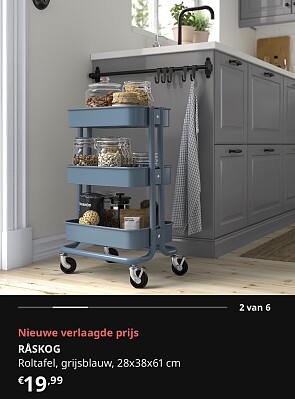 Roltafel IKEA In prijs verlaagd