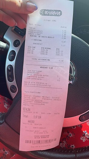 Gratis kraslot je bij Kruidvat