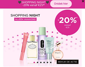 -20% vanavond bij ICI Paris XL ✨