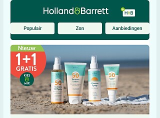 Zonnescherming bij Holland and Barrett 1 + 1