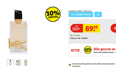 Yves Saint Laurent Libre eau de parfum spray 90ML