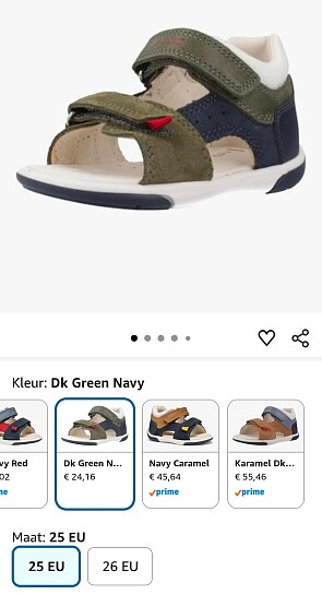 Geox B Zapito Jongenssandalen maat 25