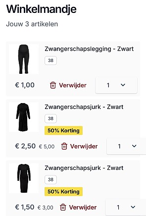 Zwangerschapsjurken & legging