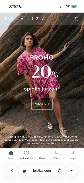 -20% op de jurken