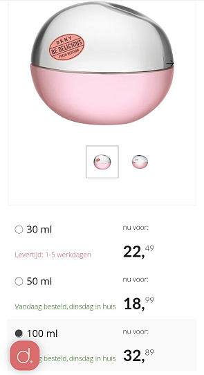 DKNY Be Delicious Fresh Blossom 100ml