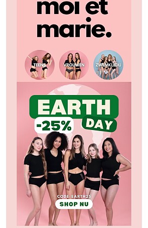Moi et Marie: 25% korting