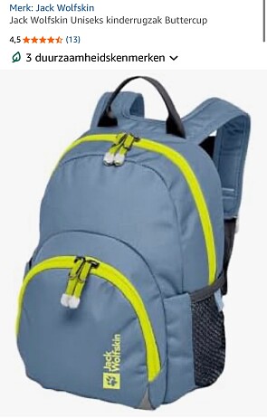 Jack Wolfskin kinderrugzak