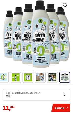 Marcel's Green Soap Wasmiddel