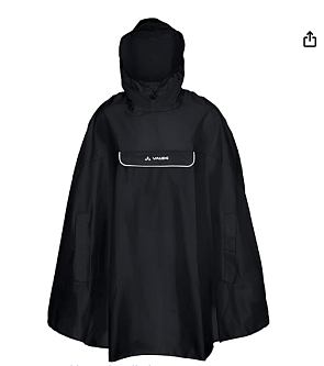 Vaude fiets poncho verschillende maten