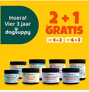 Dogsuppy 2 + 1 gratis