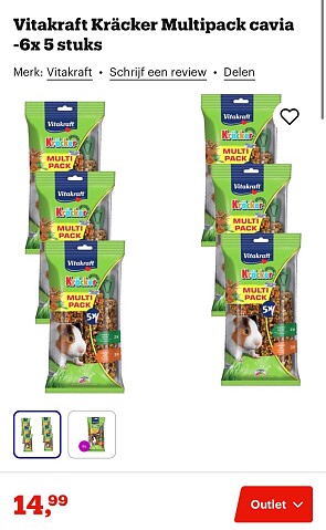 Vitakraft Kräcker Multipack cavia