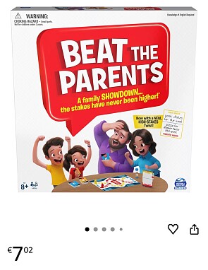Beat The Parents gezelschapsspel