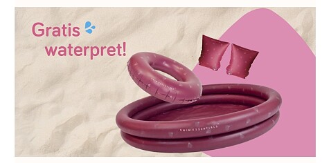 Gratis babyzwembandjes of zwembad 💦