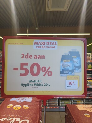 Multifit kattenbakvulling 2de aan -50%