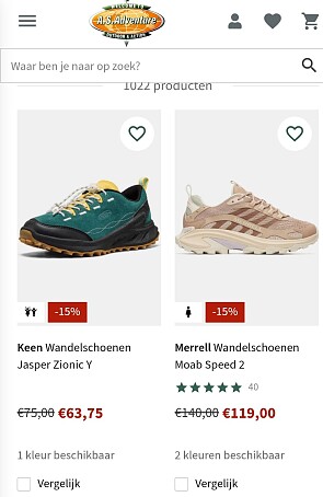 Image of wandelschoenen