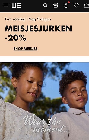 -20% meisjes jurken