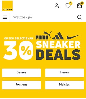 -30% op sneakers van Puma