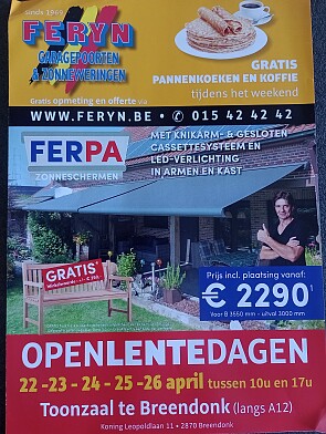 Gratis teak bank (t.w.v. €250) en 🥞