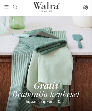 Brabantia keukenset cadeau bij aankoop