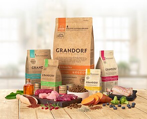 Mega korting op Grandorf honden- en kattenvoeding