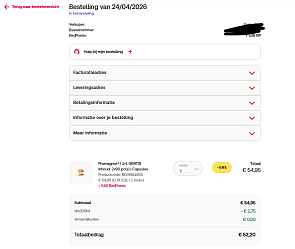 Farmaline 1+1 gratis en kortingscode