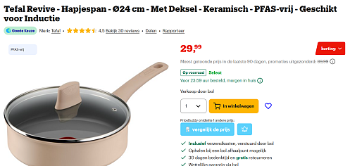 Tefal Revive - Hapjespan