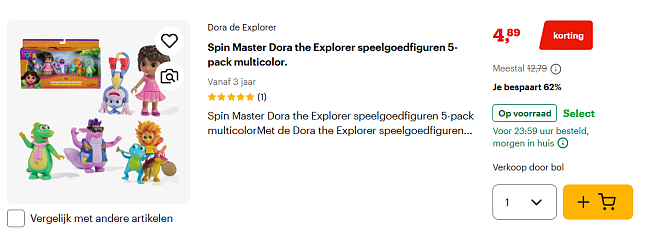 Dora the explorer speelset