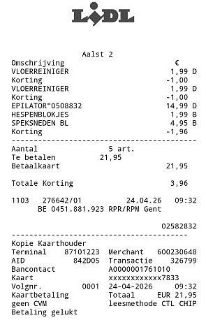 50% korting op vloerreiniger van Lidl