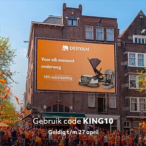 10% extra korting bij Deryan
