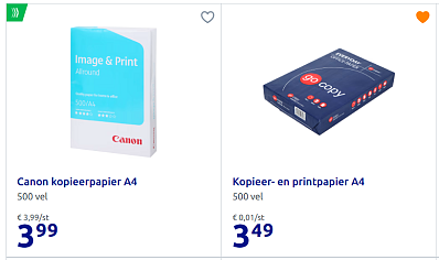 Printpapier goedkoop bij Action 📝