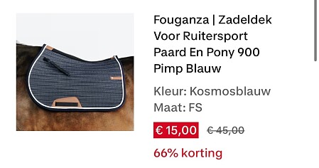 Paardensport koopjes