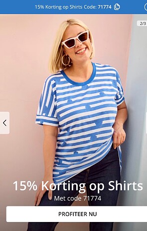 -15% op shirts