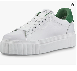Witte sneakers Tamaris nu met 73% korting