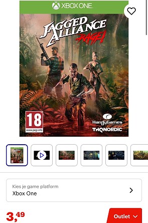 Jagged Alliance: Rage! Xbox One
