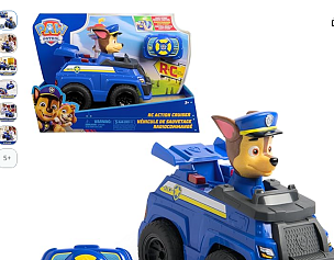 PAW PATROL op afstand bestuurde politieauto met lichteffecten nu met 68% korting
