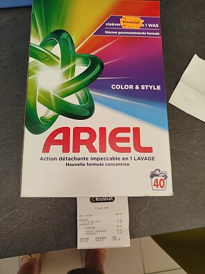 Kruidvat Ariel €0,25/wasbeurt