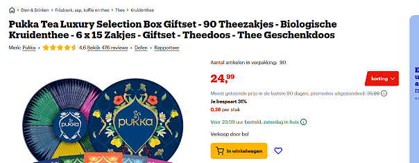 Pukka Tea Luxury Selection Box Giftset