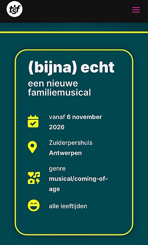Kortingscode musical ( bijna ) echt