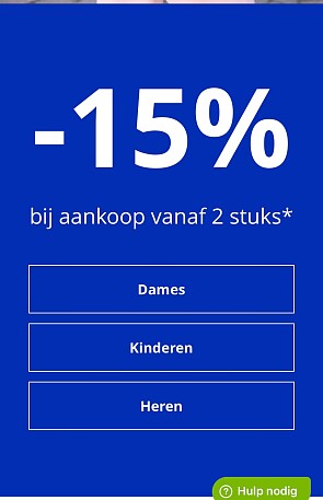 1 mei actie Bij Bel&Bo